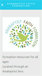 Mobile Screenshot of anabaptistfaithformation.org